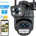 G771 Тройна Външна WI-FI камера с 3 обектива, 12MP, 8х ZOOM iCsee