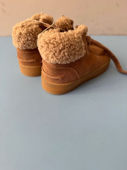 Детски половинки обувки от кожа 24 размер