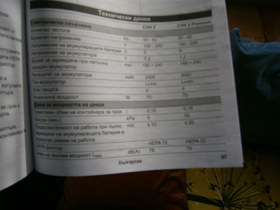 Ръчна вкумулаторна прахосмукачка Karcher