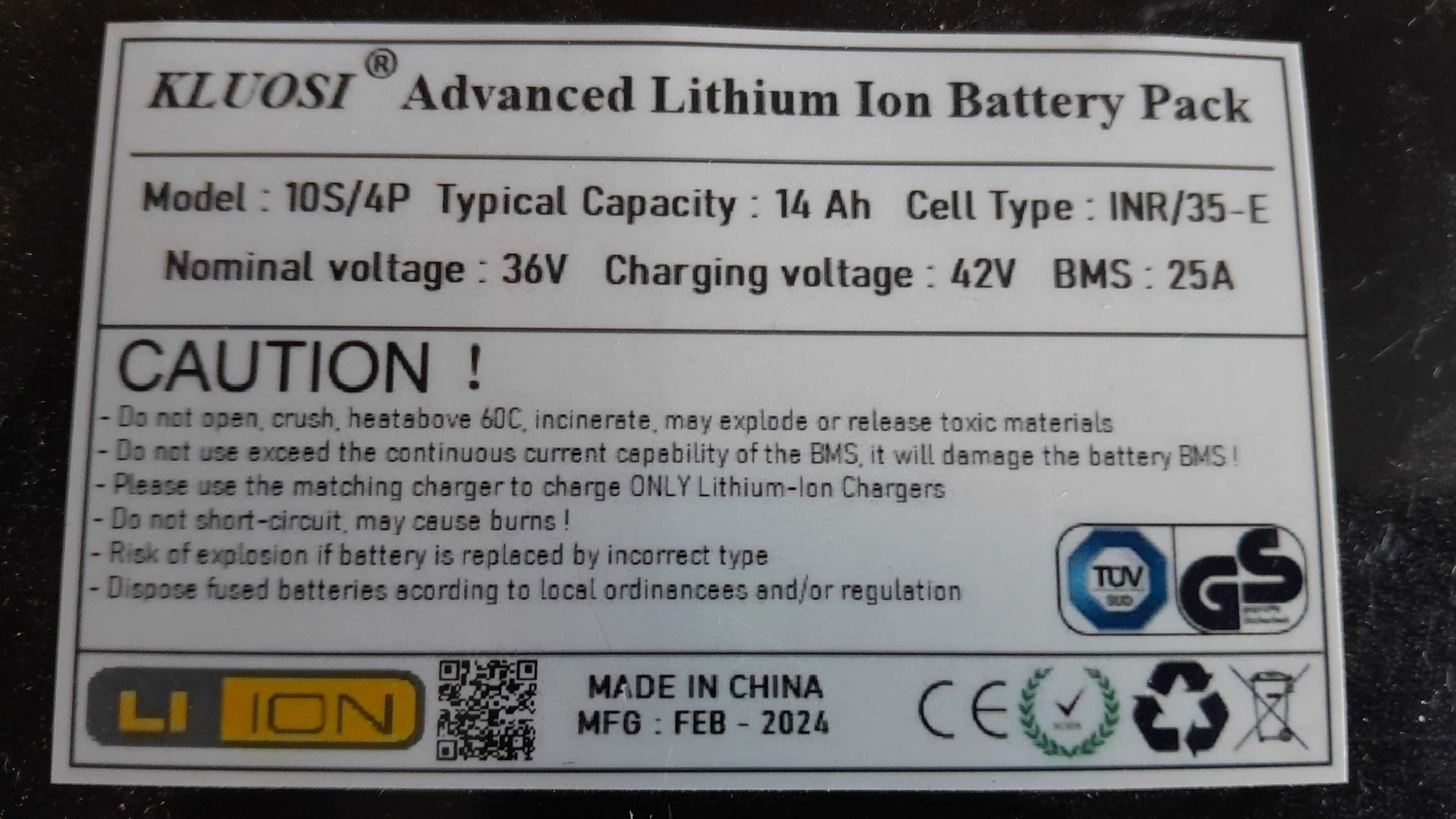Baterie nouă de capacitate mare !