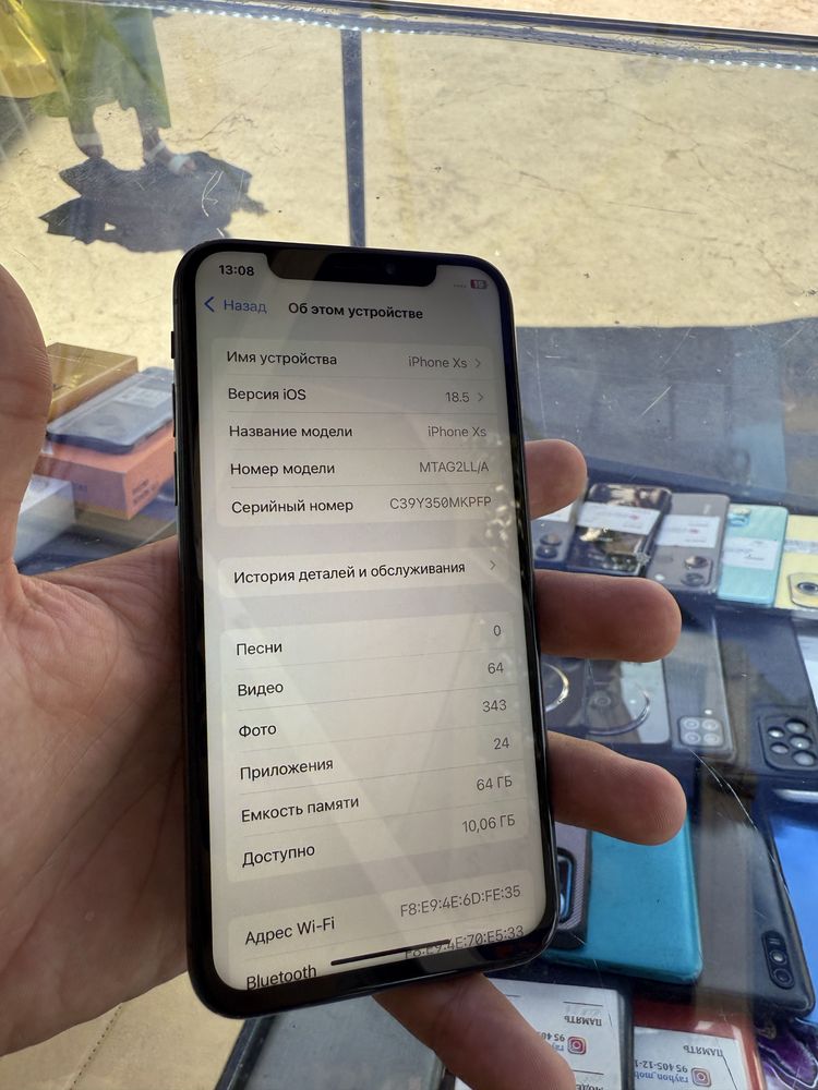 Iphone Xs a’lo holatda