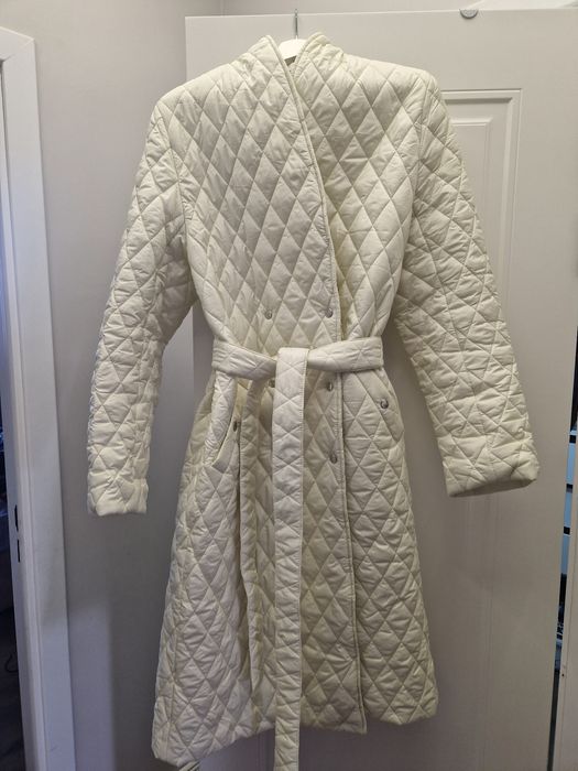 Новый стеганный тренч