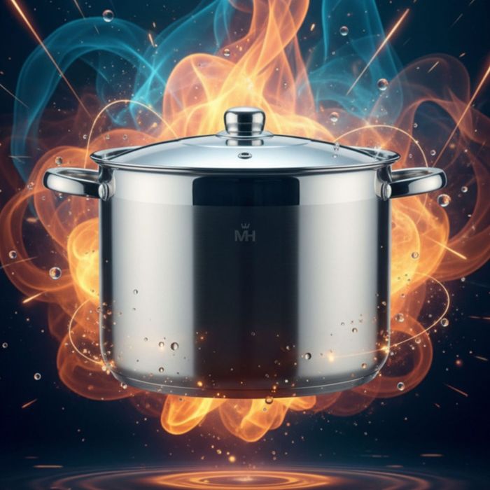 Неръждаема тенджера -  MERCURY HAUS COSMO PREMIUM – 19 литра