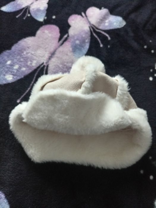 Caciuli iarna groase, cu blanita pt copii