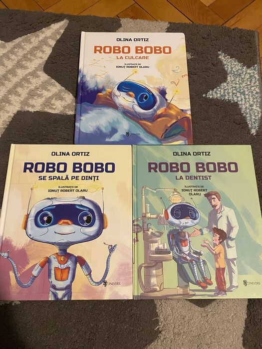 Vând pachet 3 cărți Robo Bobo, Olina Ortiz