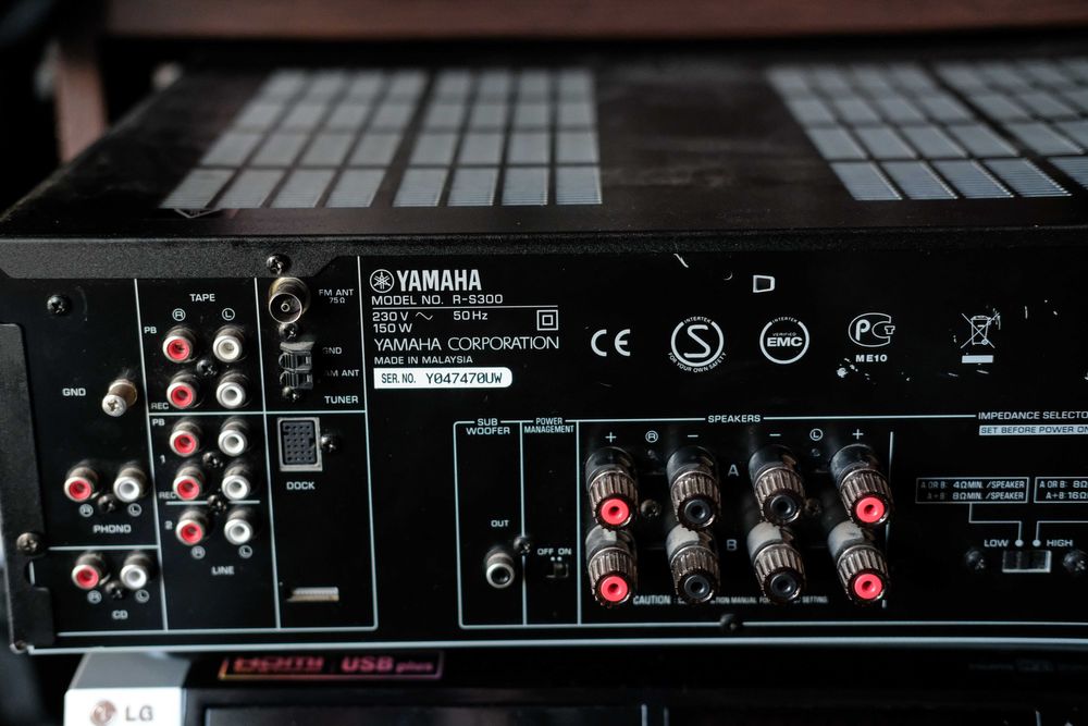 Teac AX 55 MK , Fisher CA-271 amplituner  Fisher RS-9020 Yamaha R-S300