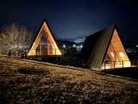 Inchiriem casute A / cabane / cabane A frame
