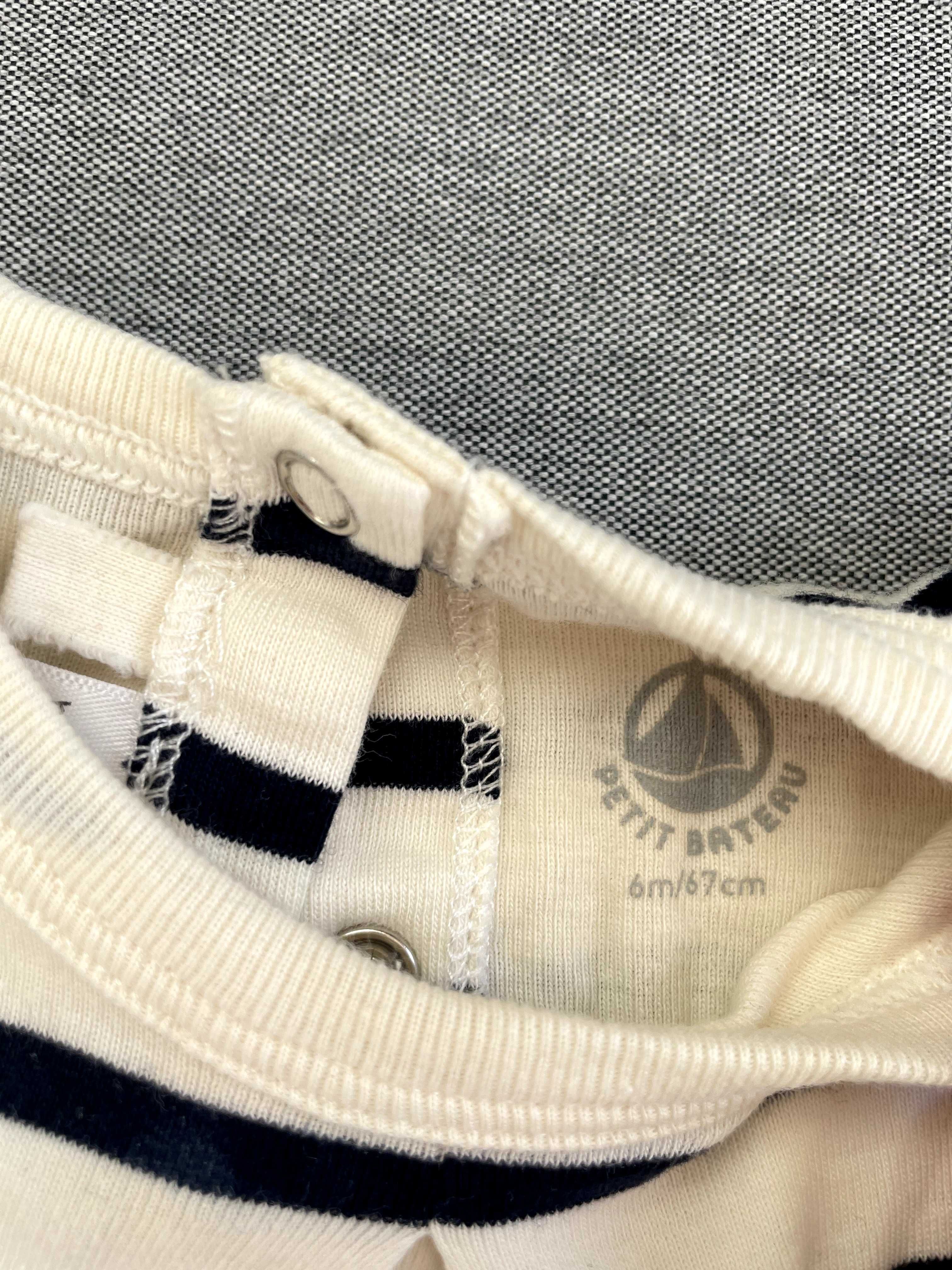Petit bateau рокля с боди, размер 67 см