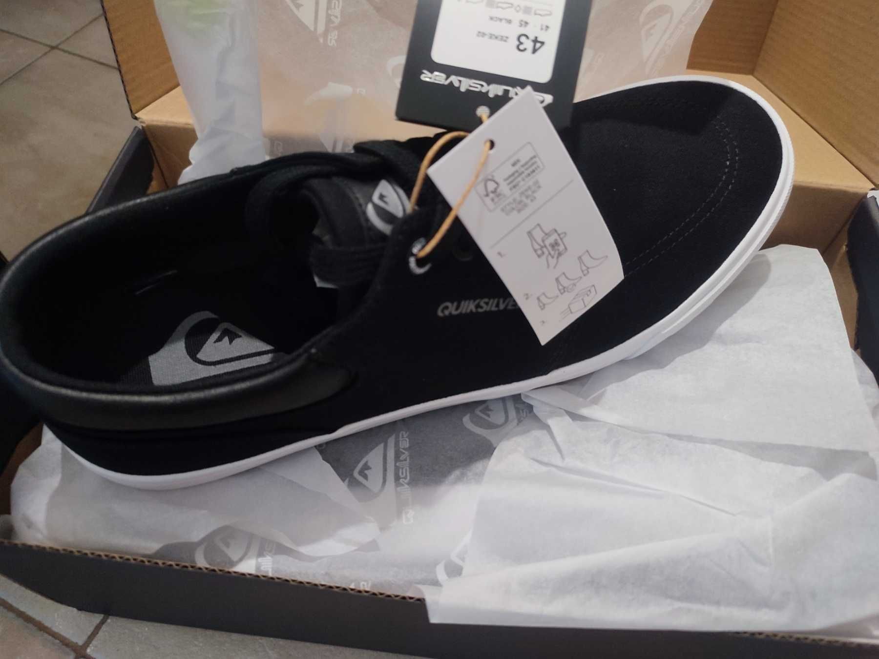 Мъжки обувки тип гуменки "Quiksilver", 43ти номер - НОВИ, С ЕТИКЕТ!