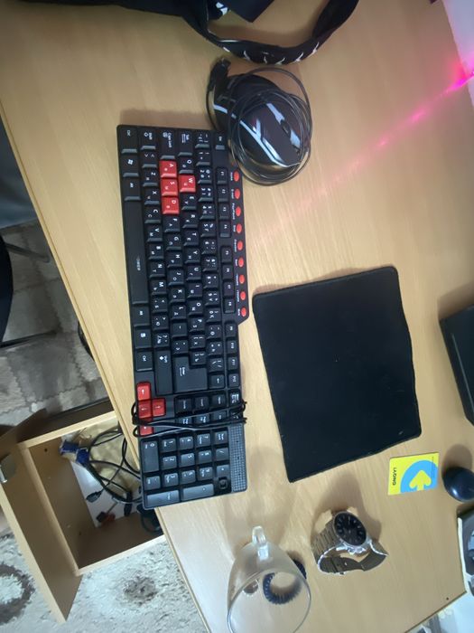 Мышка,клавиатура и коврик