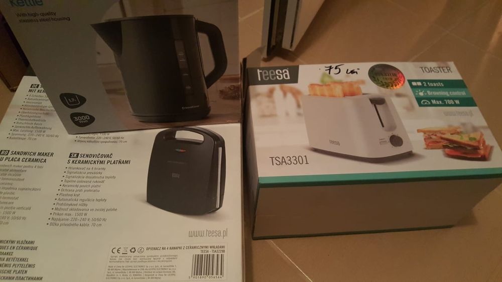 Prajitor paine si aparat senvici 1+1