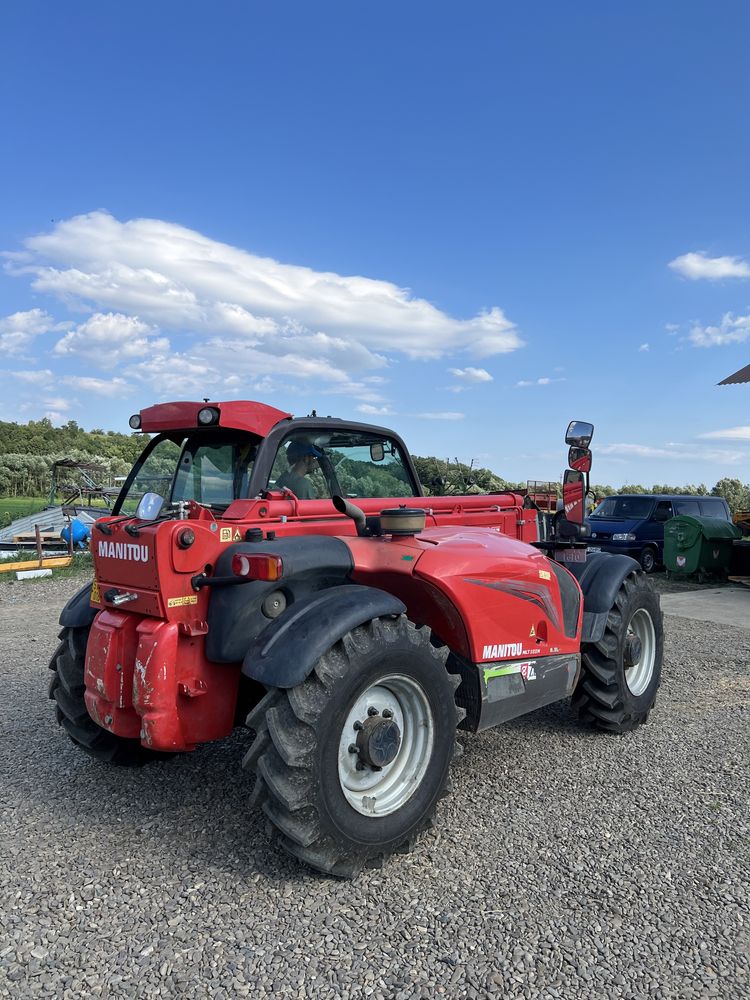 Manitou MLT 935 H 2017 4 tone cupa 2000 L, furca, paletaj