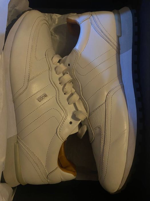 Обувки Hugo Boss white