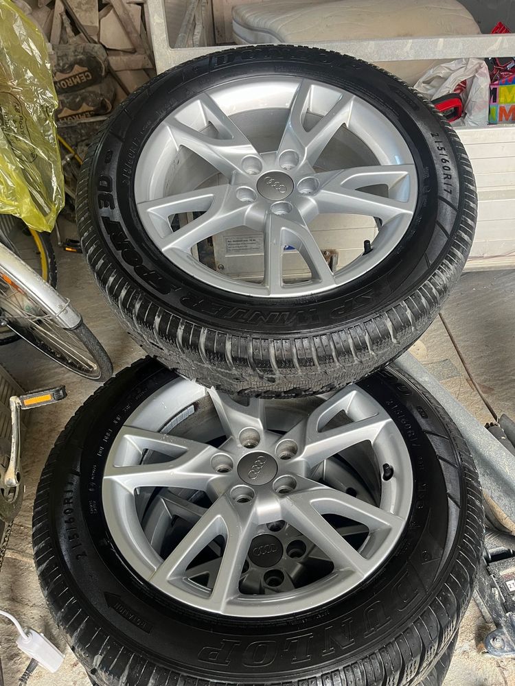 Jante Audi 17 Zoll + Dunlop aproape noi Winter Sport 3D 215/60R17