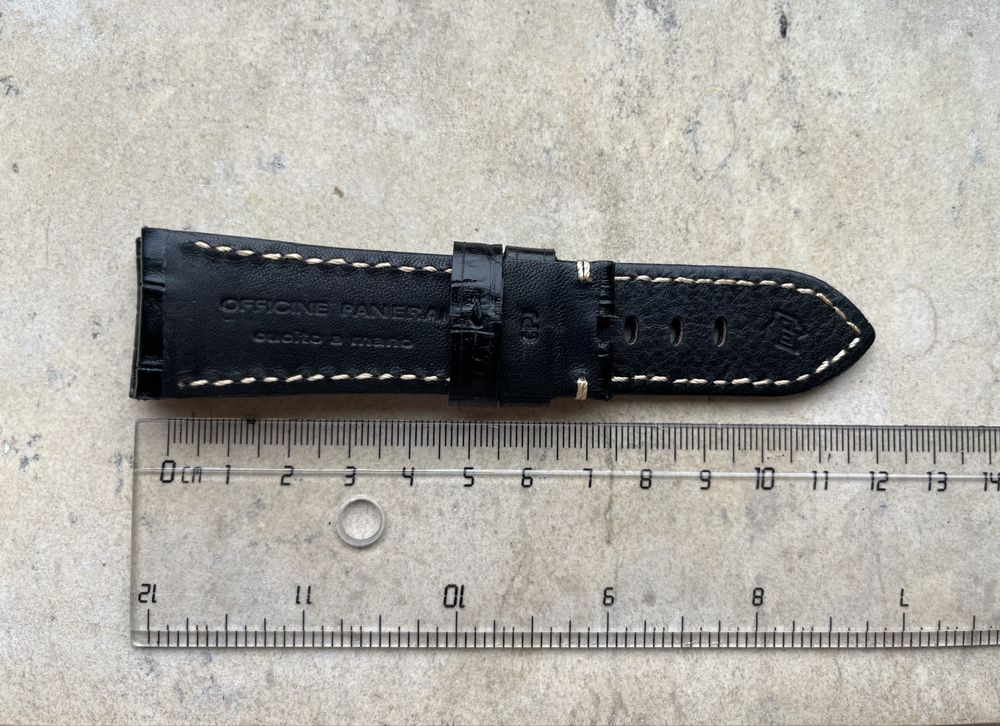 Оригинална кожена каишка за Panerai/ Панерай/