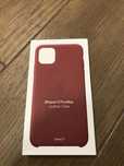 iPhone 11 Pro Max Red Leather Husa Piele ORIGINALA! Am toate culorile!