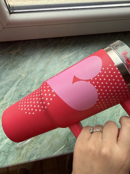 Tumbler чаша тъмблър Benefit със сламка