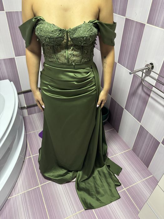 Rochie de seara verde