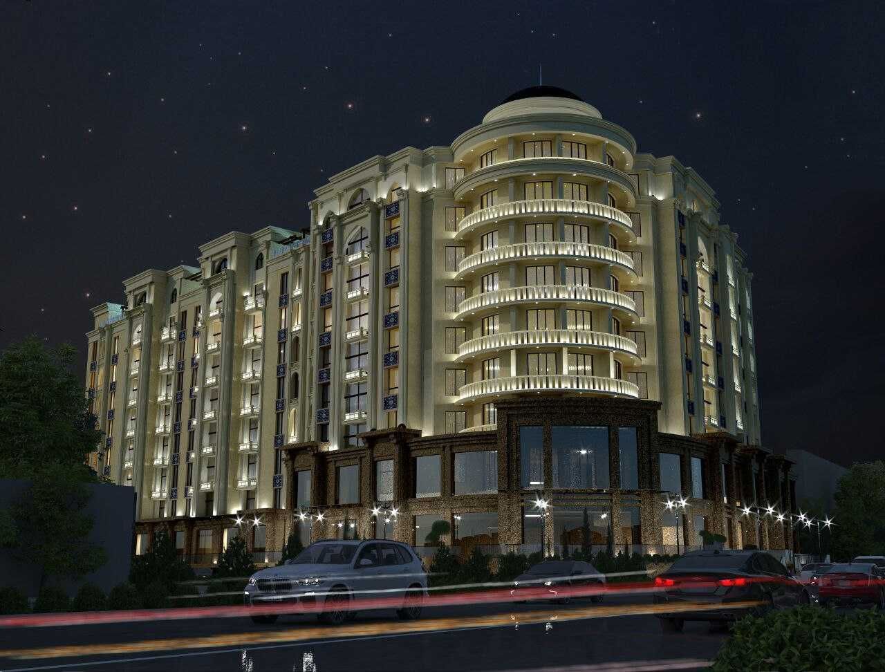 ЖК Чинабад  Evro House 4-комн 9/9 122 м² +мансарда 70 м² коробка