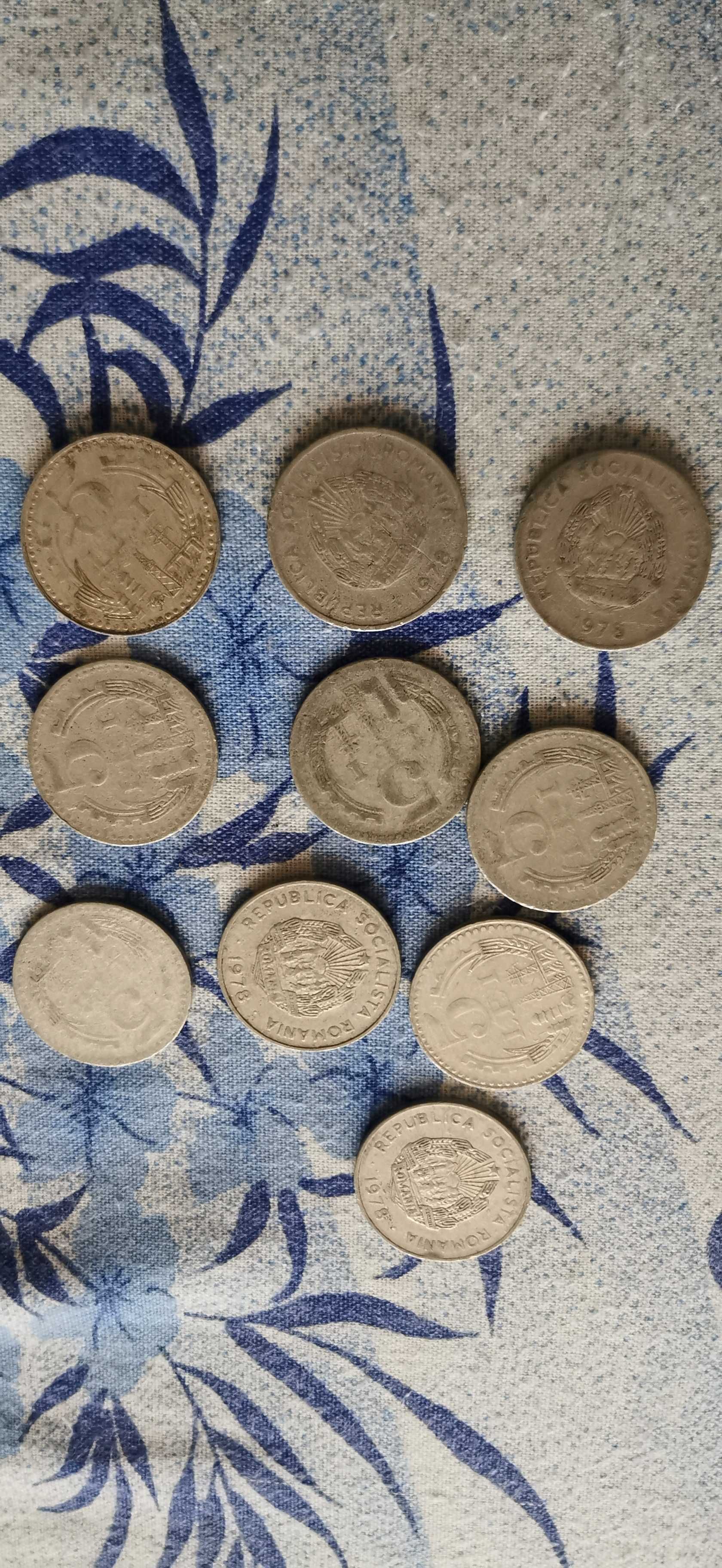 moneda monezi de 5 lei aluminiu