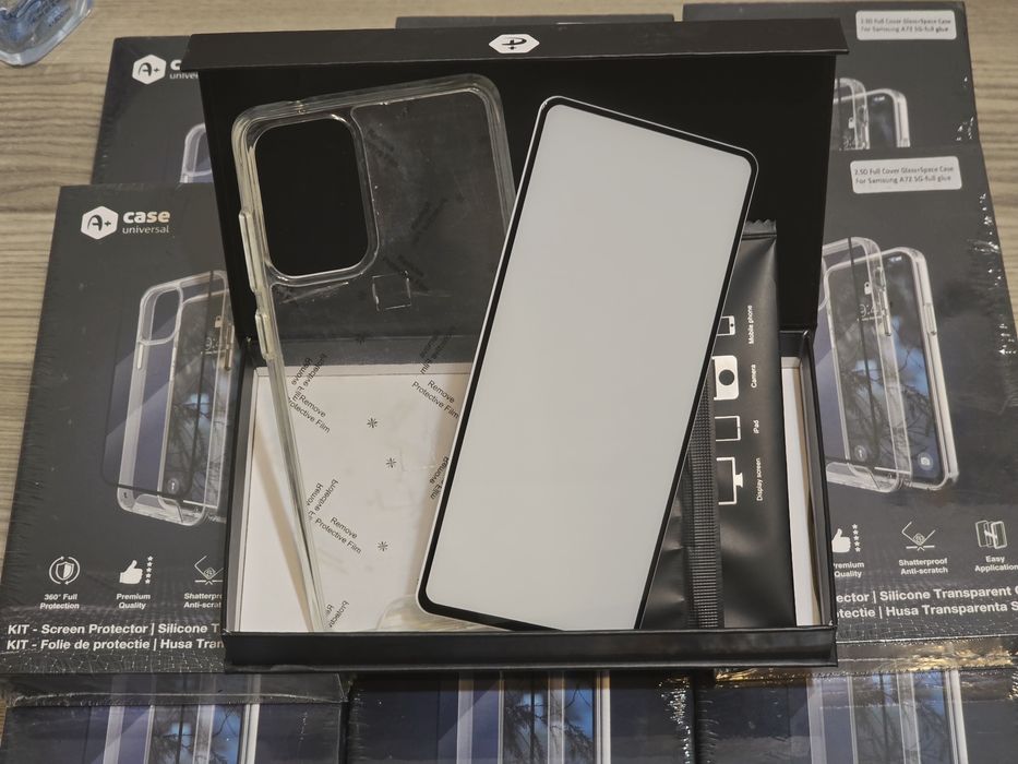 Pachet husă +folie  A72 5G