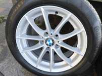 Jante BMW r17 cu anvelope Continental