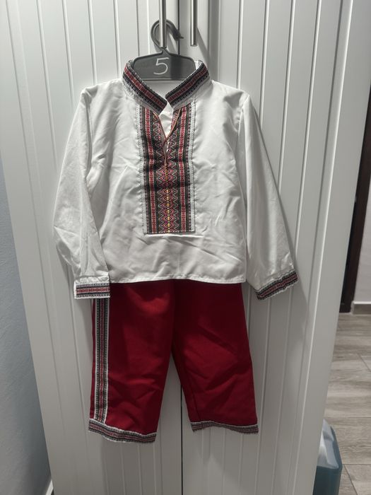 Costum popular 3-4 ani