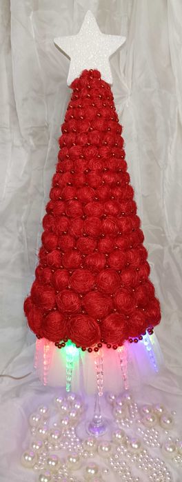 Интерьерная новогодняя елка hamdmade