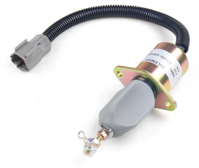 Opritor NOU solenoid electrovalva stop motorina YANMAR Hyundai