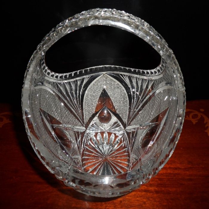 Coș din cristal Bohemia (c)