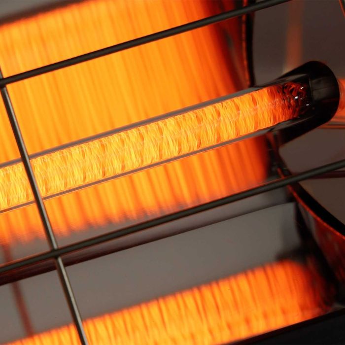 Incalzitor Veito Nevada 2,5kW, fibra Carbon, Aluminiu, 3 trepte, IP55