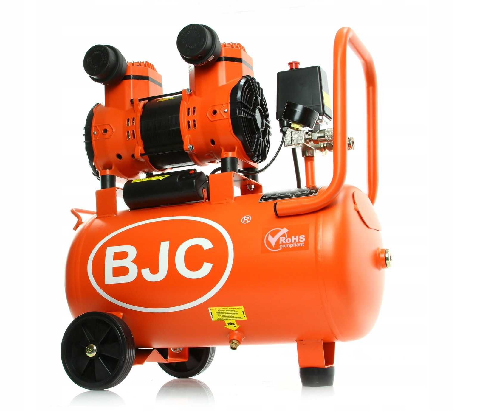 Монофазен безмаслен бутален компресор за въздух BJC JN1500A   1.5 kW