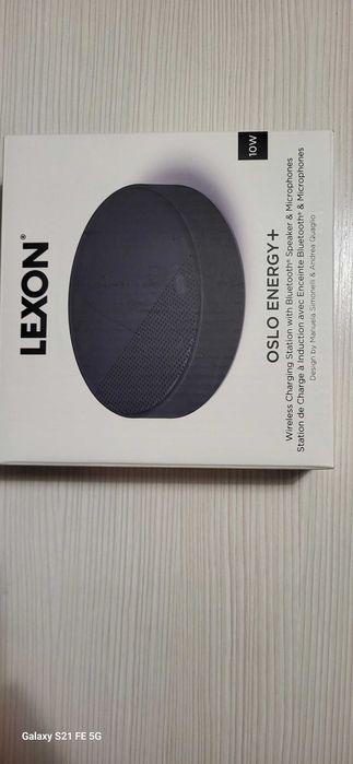 Baterie externa cu boxa - Oslo Energy+ Black