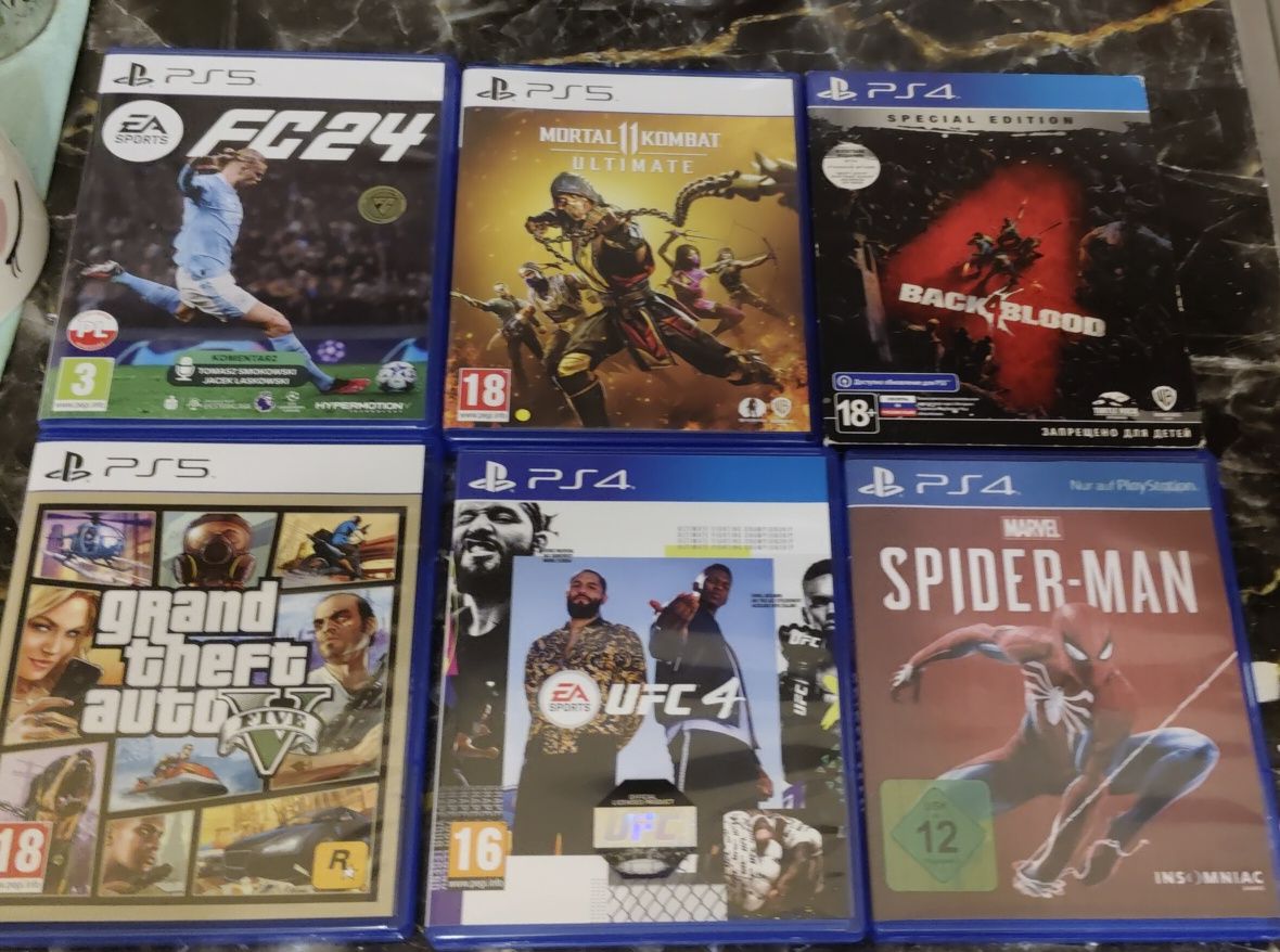 Продам диски на PS 5