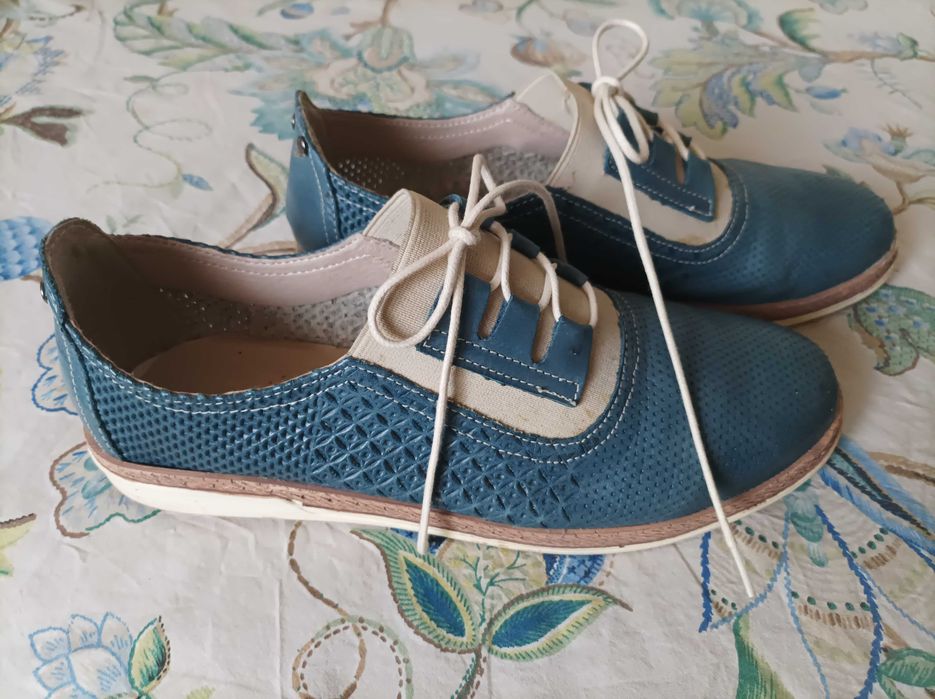 Дамски обувки естествена кожа