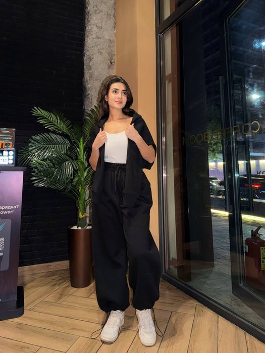 Спортивная двойка с начесом