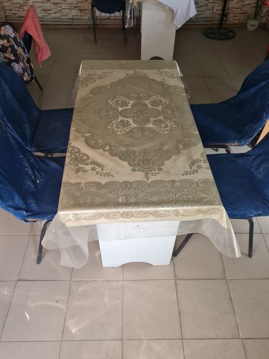 Стол и стула каплект сатам