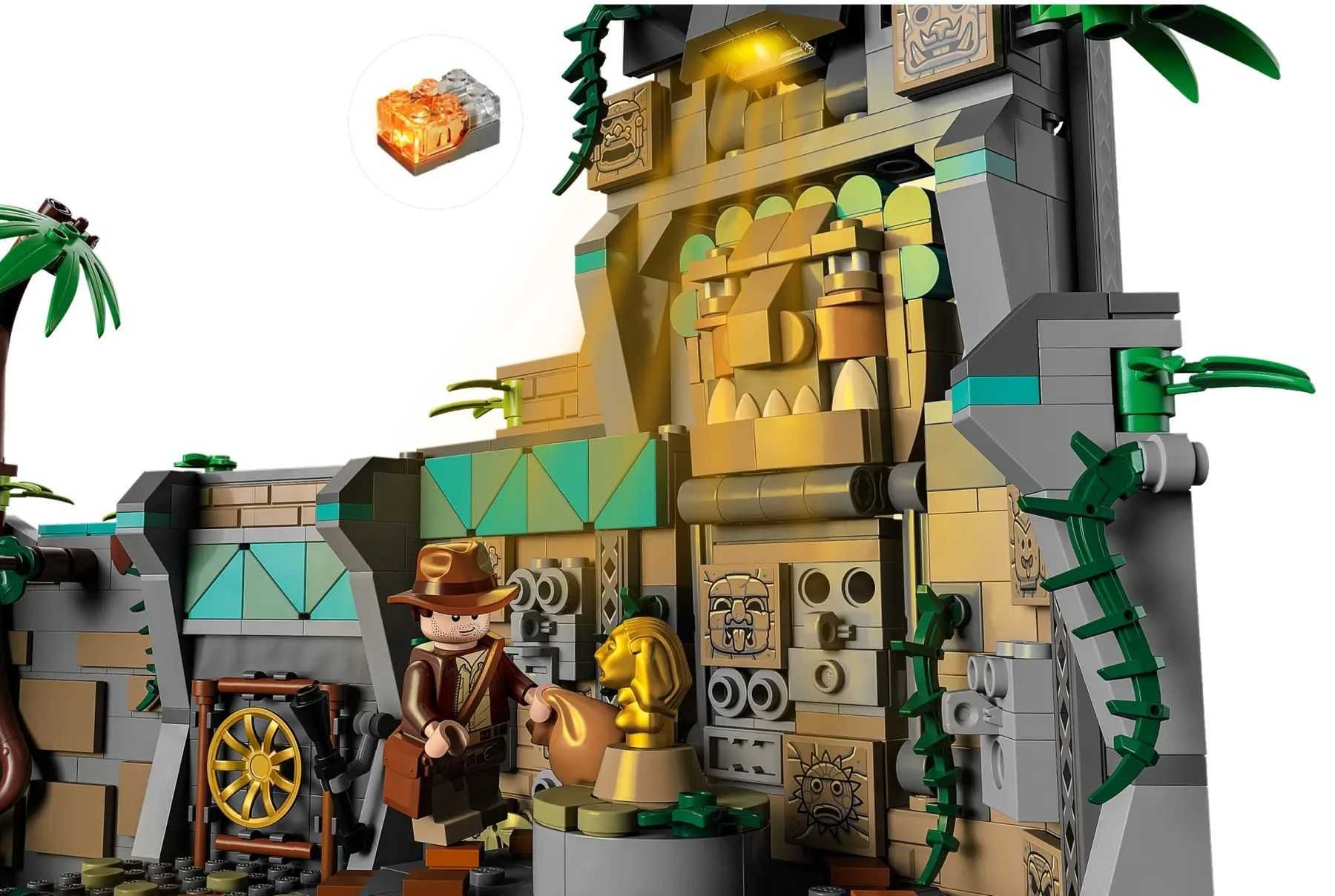 НОВО LEGO Indiana Jones 77015 - Храмът на Златния идол