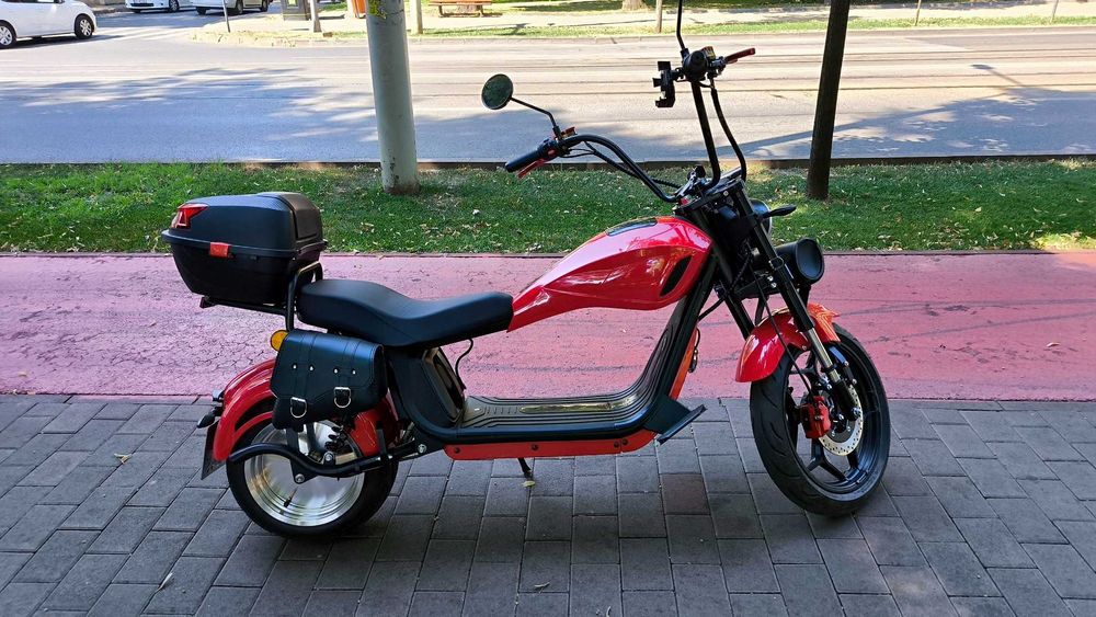 Vând scuter electric deosebit tip chopper Shansu model CP-6 (Indiana)