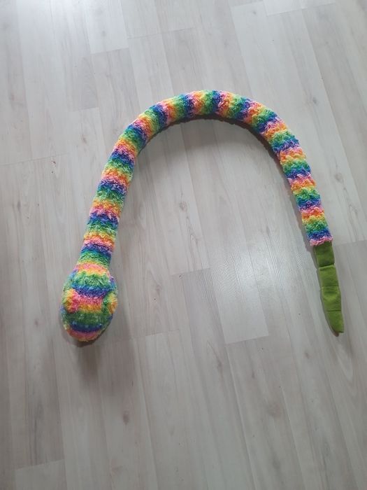 Șarpe de pluș 145 cm lungime ,jucarie pentru copii