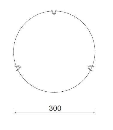 Осветително тяло Daisy плафониера Е27