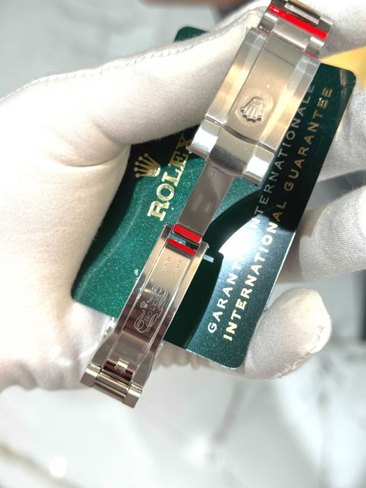 rolex datejust oyster 41mm сребристо/черно