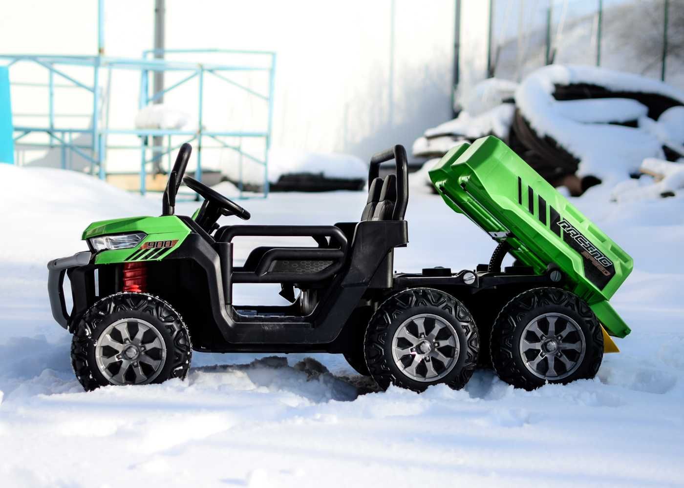 UTV electric pt. 2 copii Kinderauto BJ623B 4x 45W, scaun tapitat