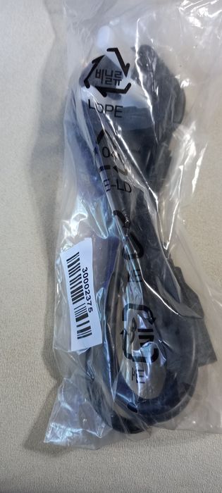 Мощен захранващ кабел за ТВ или аудио  английски стандарт