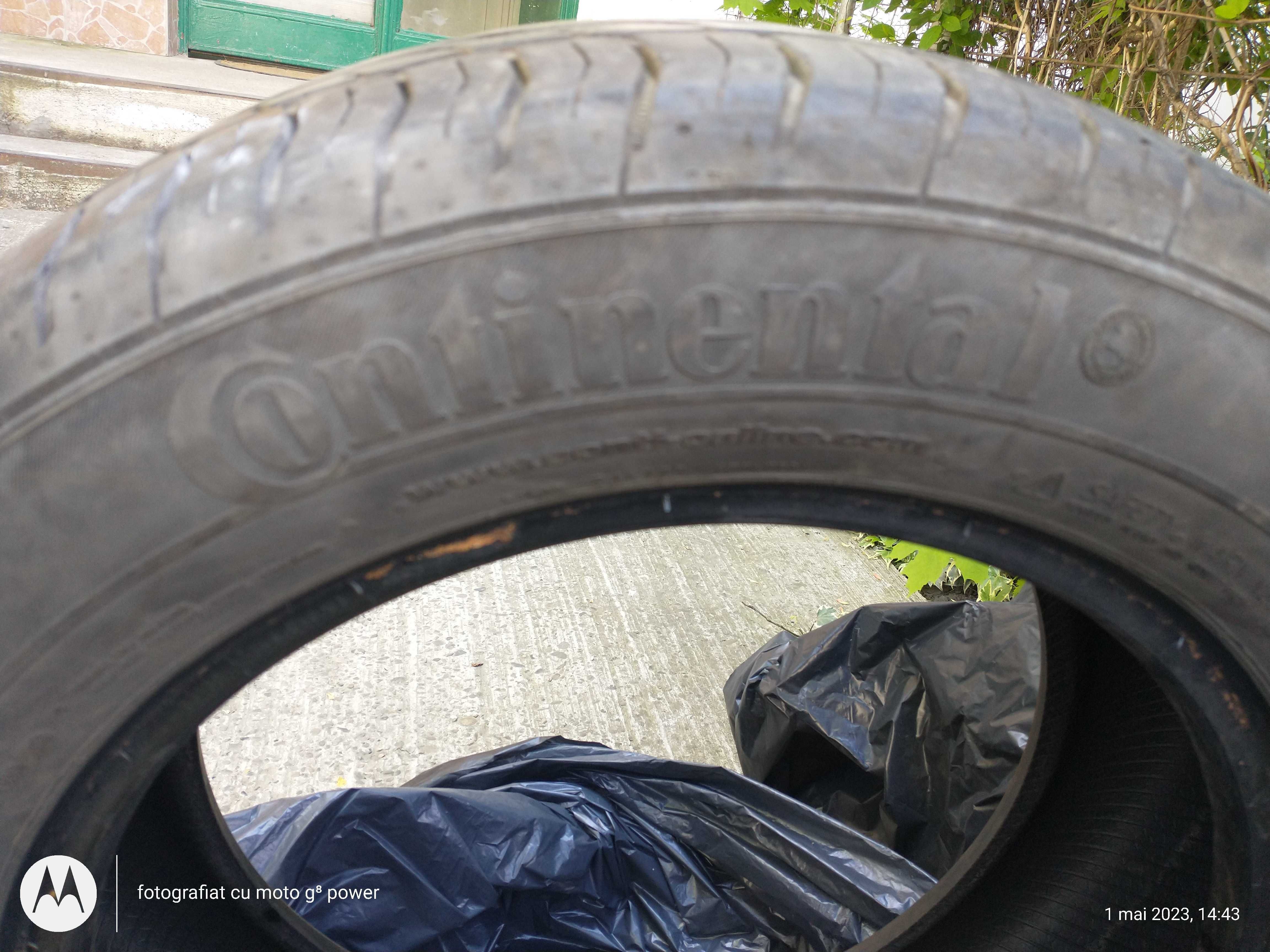 4 Cauciucuri de vara second hand Continental (205/60/R16)