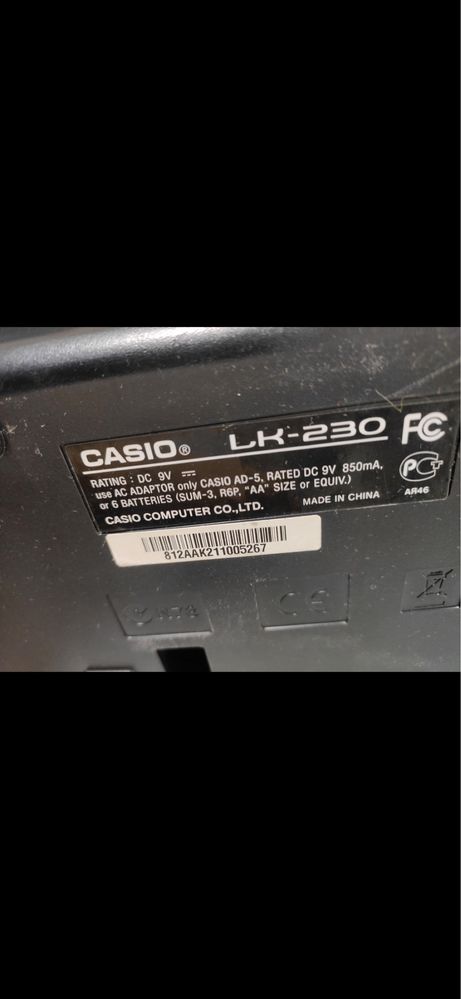 Электронная пианино Casio