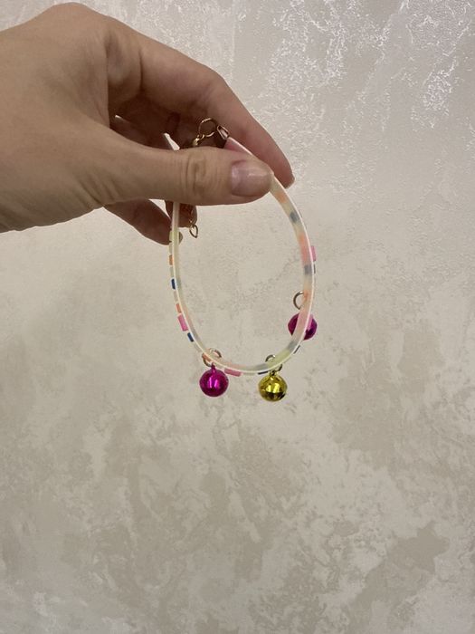 Ошецник для кошки с колокольчиками