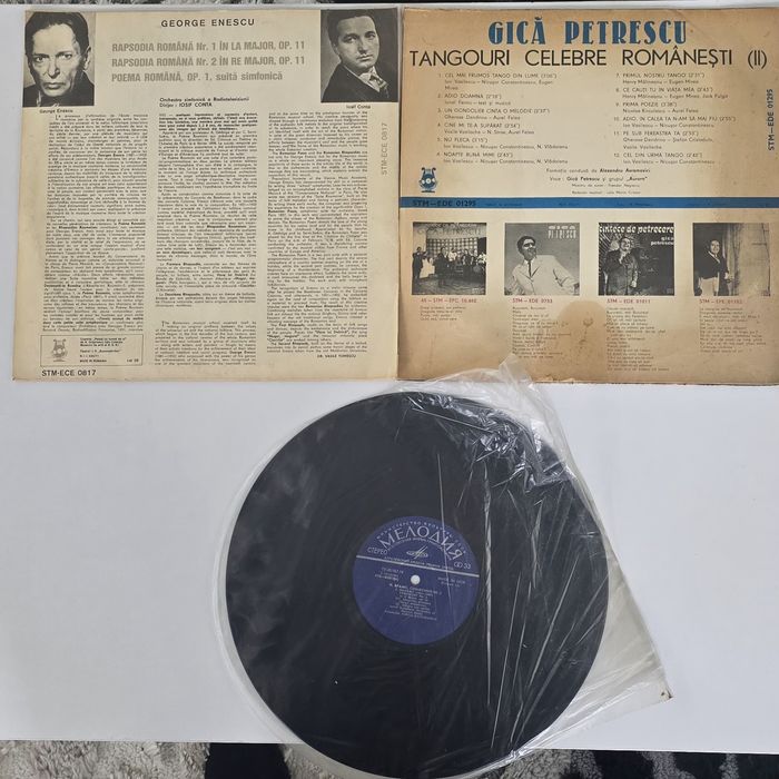 Disc vinil pick-up. Muzica
