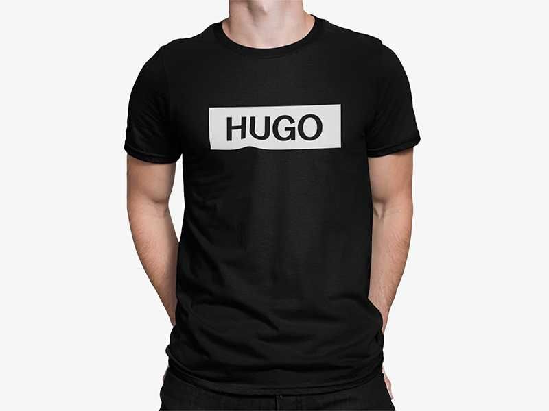 Тениски HUGO BOSS принт Нови модели