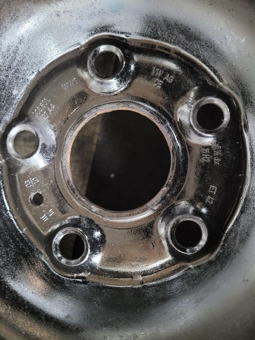 Jante tabla 5x112 VW audi cauciucuri iarna 205 55 16 M+S